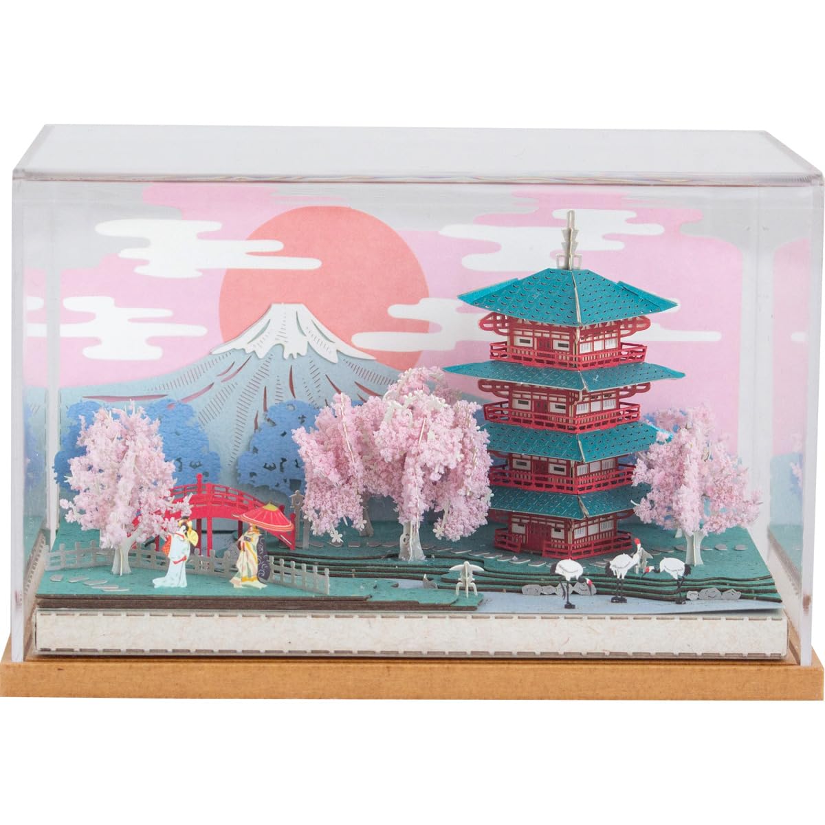 Amazon.co.jp: ジントピア 紙風景 ペーパークラフト キット 大人